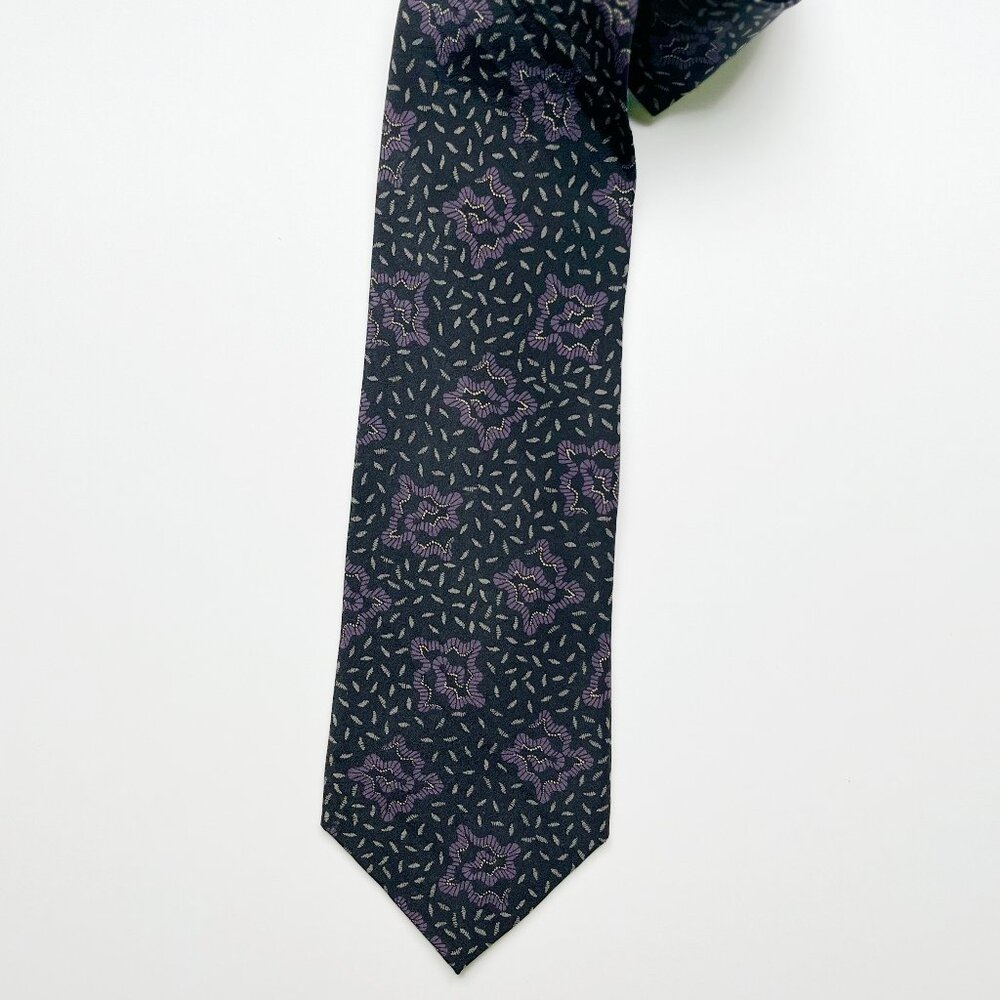 Vintage Valentino Multi-colored Silk Tie Made in Italy